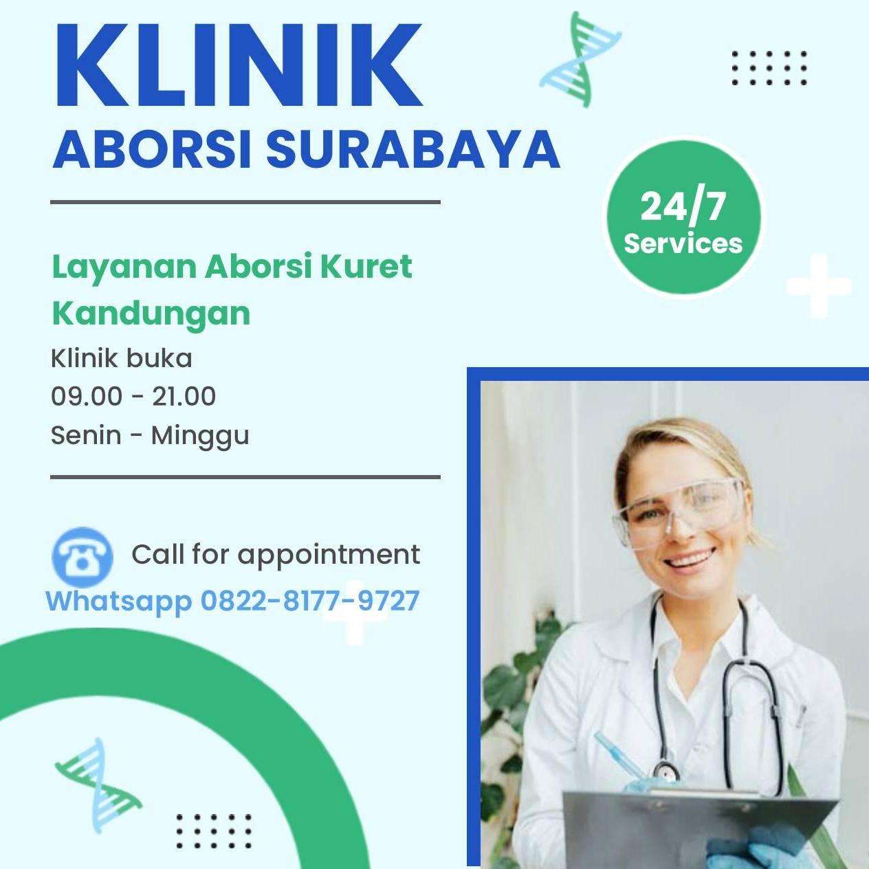 KLINIK ABORSI SURABAYA WA 082281779727 TEMPAT ABORSI SURABAYA