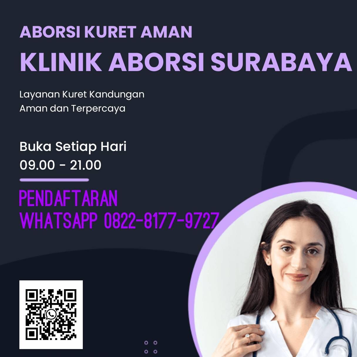 TEMPAT ABORSI DI SURABAYA WA 082281779727 KLINIK ABORSI DI SURABAYA